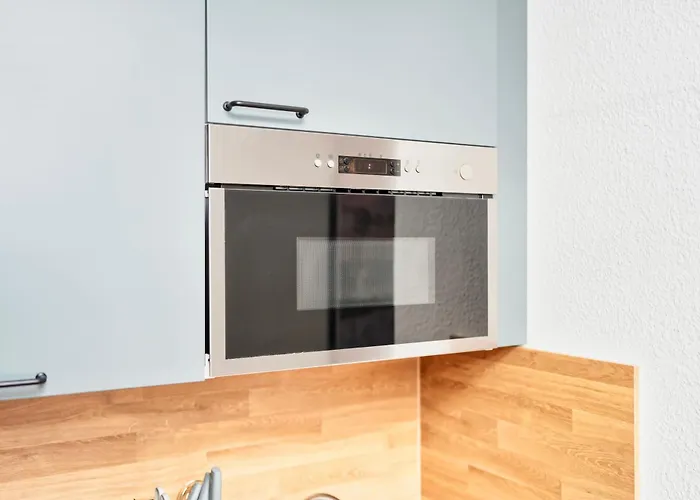 公寓 Sudenburgnest - Studio-apartment Mit Ipad, Boxspringbett, Smart-tv & Waschmaschine *